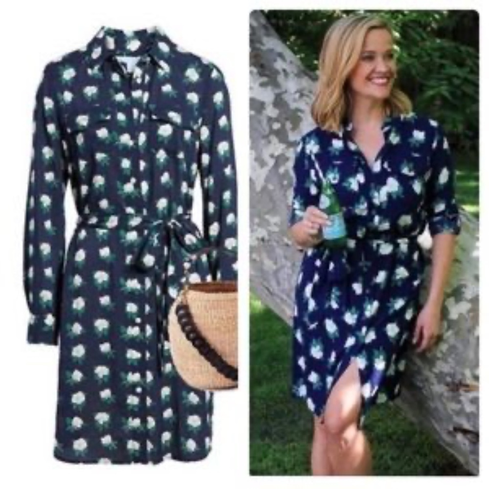 DRAPER JAMES LANDS’ END Magnolia Dress Size M